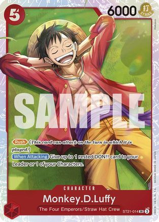 Monkey.D.Luffy - ST21-014 - Super Rare