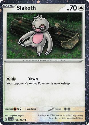 Slakoth (Cosmos Holo) 160  - Holofoil Miscellaneous Cards & Products - Common