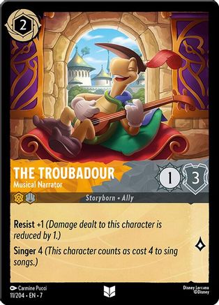 The Troubadour (Musical Narrator) - 11/204 - Uncommon