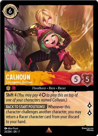 Calhoun (Courageous Rescuer) - 26/204 - Rare