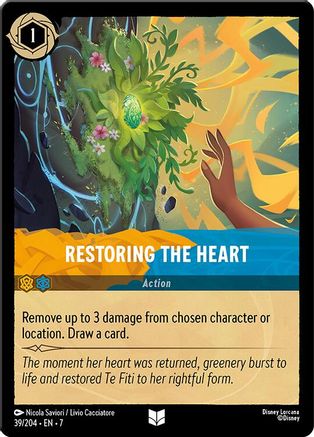 Restoring the Heart - 39/204 - Uncommon (Foil)