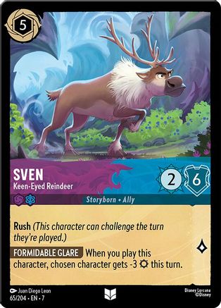Sven (Keen-Eyed Reindeer) - 65/204 - Uncommon