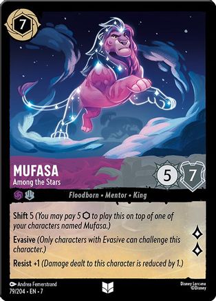 Mufasa (Among the Stars) - 79/204 - Uncommon