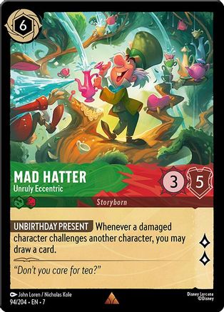 Mad Hatter (Unruly Eccentric) - 94/204 - Rare