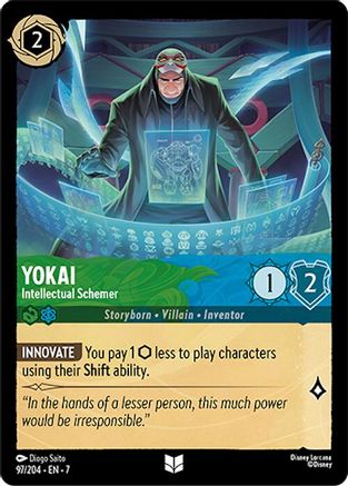 Yokai (Intellectual Schemer) - 97/204 - Uncommon (Foil)