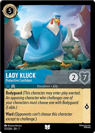 Lady Kluck (Protective Confidant) - 172/204 - Uncommon