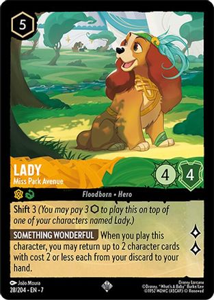 Lady (Miss Park Avenue) - 28/204 - Super Rare