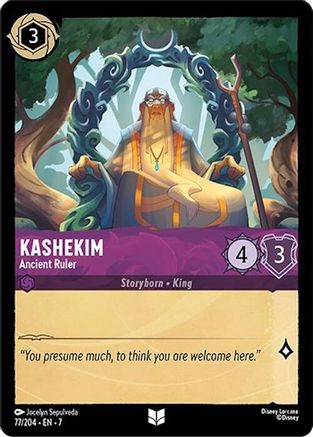 Kashekim (Ancient Ruler) - 77/204 - Uncommon (Foil)
