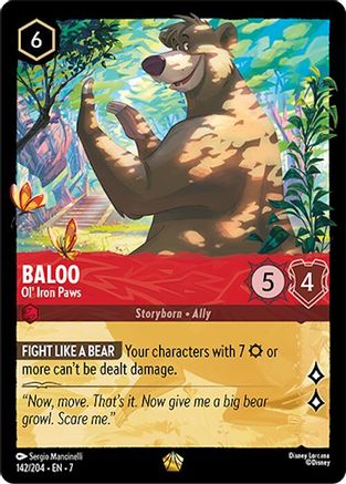 Baloo (Ol' Iron Paws) - 142/204 - Legendary