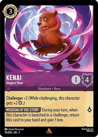 Kenai (Magical Bear) - 70/204 - Rare