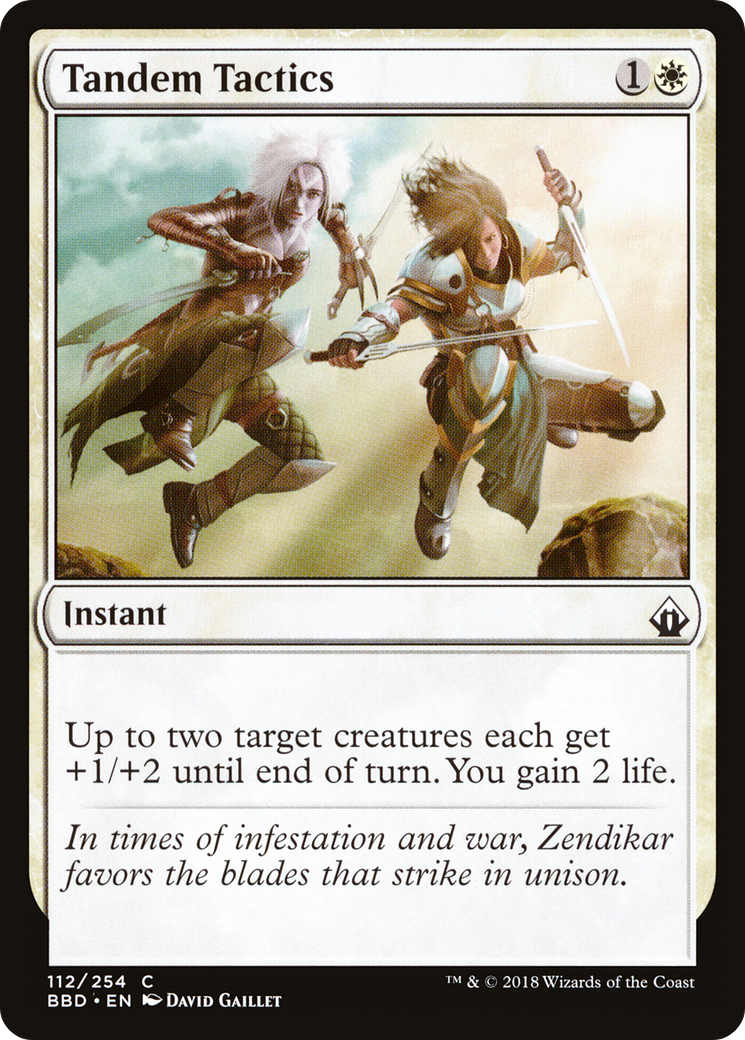 Tandem Tactics (BBD-112)  Foil