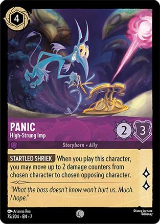 Panic (High-Strung Imp) - 75/204 - Common (Foil)