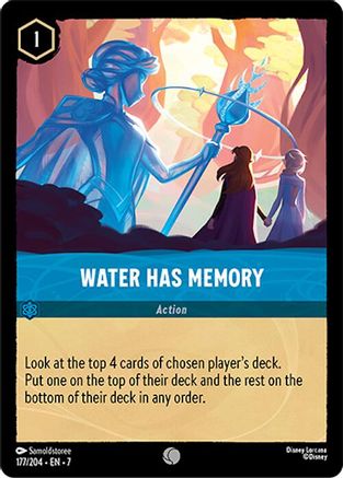 Water Has Memory - 177/204 - Common (Foil)