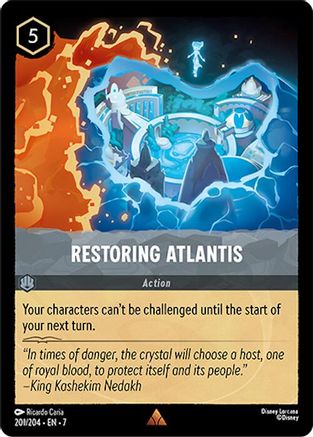 Restoring Atlantis - 201/204 - Rare (Foil)