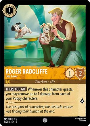 Roger Radcliffe (Dog Lover) - 5/204 - Common