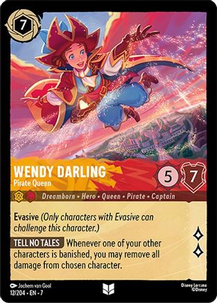 Wendy Darling (Pirate Queen) - 12/204 - Uncommon