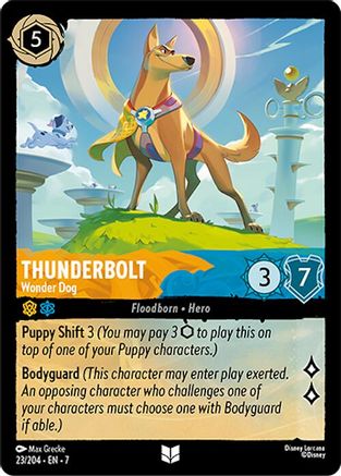 Thunderbolt (Wonder Dog) - 23/204 - Uncommon (Foil)