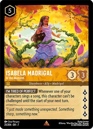 Isabela Madrigal (In the Moment) - 25/204 - Rare