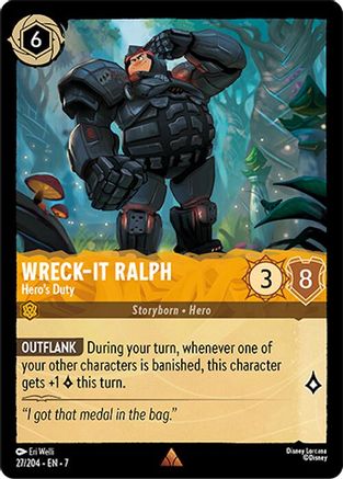 Wreck-It Ralph (Hero's Duty) - 27/204 - Rare (Foil)