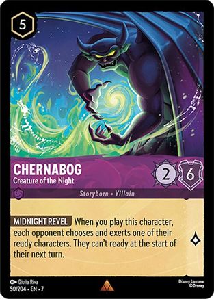 Chernabog (Creature of the Night) - 50/204 - Rare