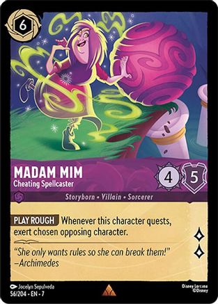 Madam Mim (Cheating Spellcaster) - 56/204 - Rare (Foil)
