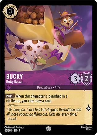 Bucky (Nutty Rascal) - 60/204 - Common (Foil)
