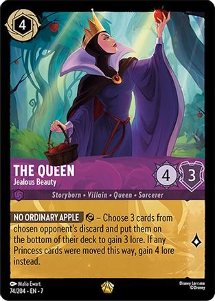 The Queen (Jealous Beauty) - 74/204 - Legendary (Foil)