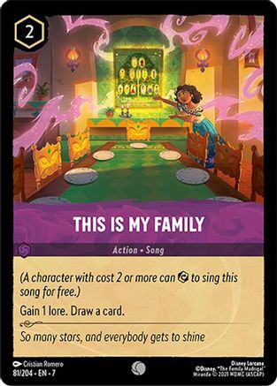 This Is My Family - 81/204 - Common (Foil)