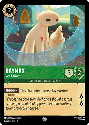 Baymax (Low Battery) - 87/204 - Common