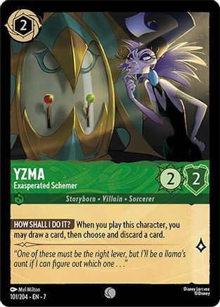Yzma (Exasperated Schemer) - 101/204 - Common