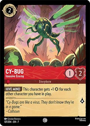 Cy-Bug (Invasive Enemy) - 127/204 - Common (Foil)