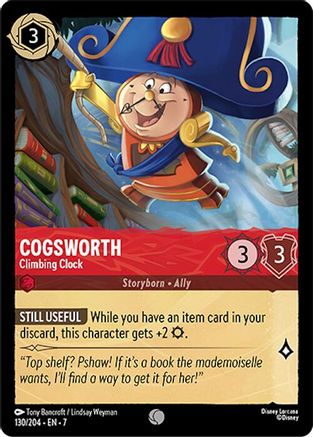 Cogsworth (Climbing Clock) - 130/204 - Common (Foil)