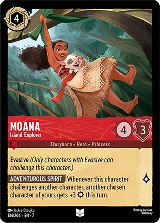 Moana (Island Explorer) - 134/204 - Uncommon