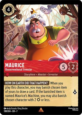 Maurice (Unconventional Inventor) - 138/204 - Rare