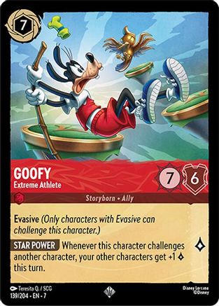 Goofy (Extreme Athlete) - 139/204 - Super Rare (Foil)