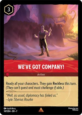 We've Got Company! - 147/204 - Rare
