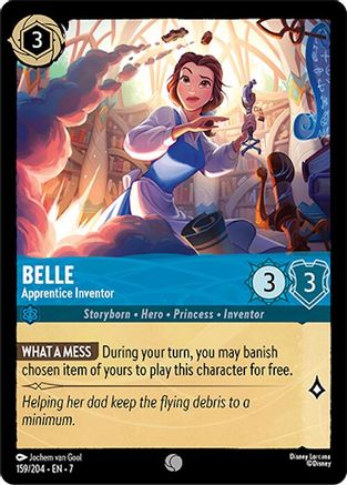 Belle (Apprentice Inventor) - 159/204 - Common (Foil)
