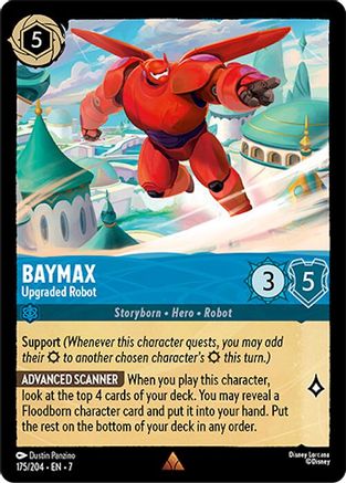 Baymax (Upgraded Robot) - 175/204 - Rare
