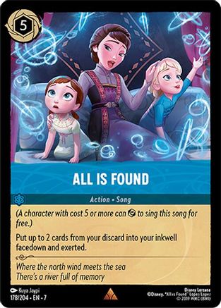 All Is Found - 178/204 - Rare (Foil)
