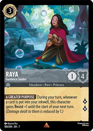 Raya (Guidance Seeker) - 186/204 - Rare
