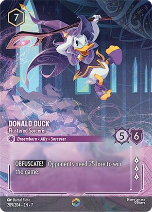 Donald Duck (Flustered Sorcerer) - 209/204 - Enchanted