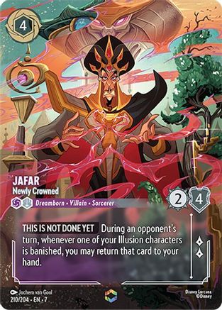 Jafar (Newly Crowned) - 210/204 - Enchanted