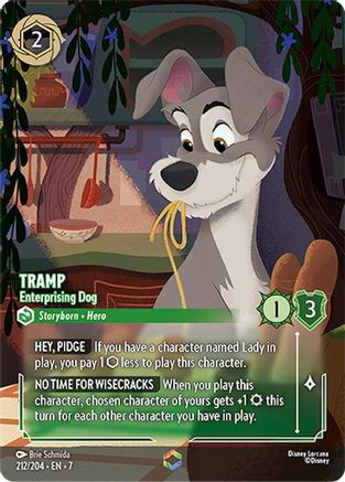 Tramp (Enterprising Dog) - 212/204 - Enchanted