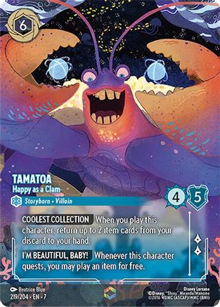 Tamatoa (Happy as a Clam) - 219/204 - Enchanted