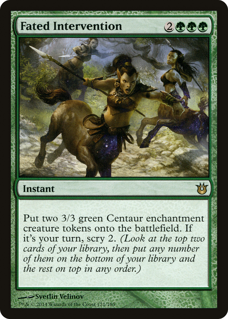 Fated Intervention (BNG-121)  Foil
