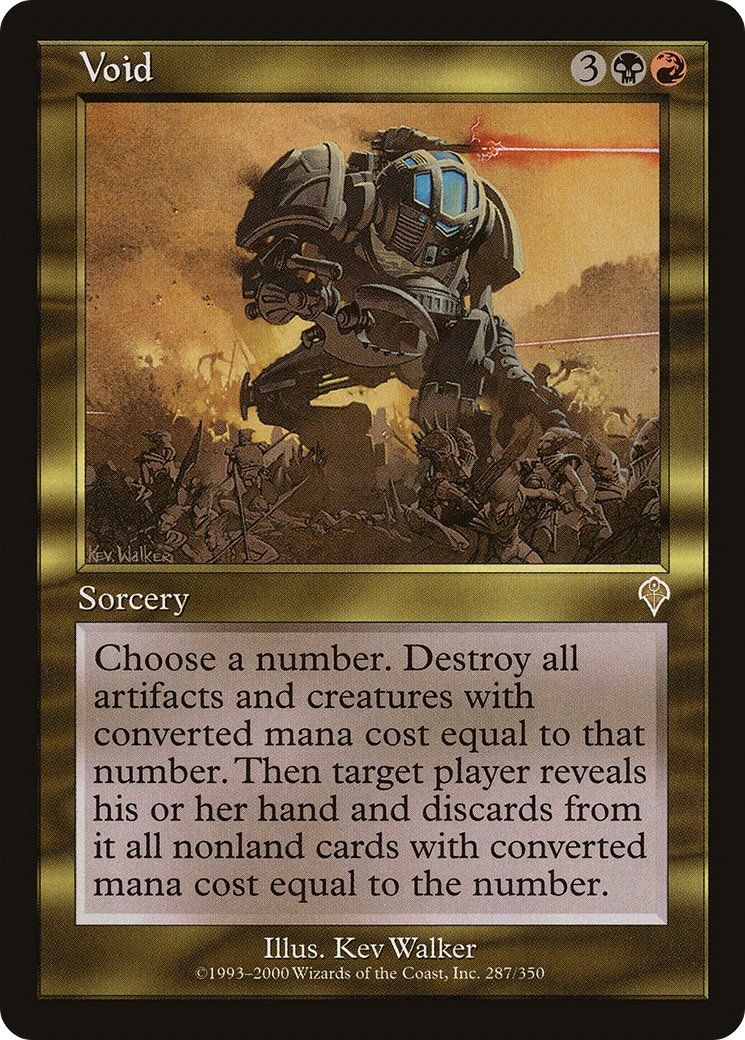 Void (INV-287)  Foil