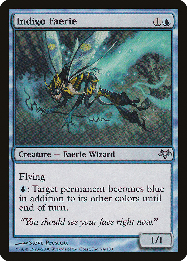 Indigo Faerie (EVE-024)  Foil