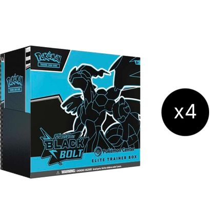 Black Bolt Pokemon Center Elite Trainer Box (Exclusive) Case