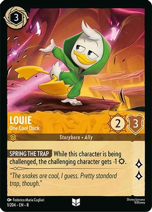 Louie (One Cool Duck) - 1/204 - Uncommon