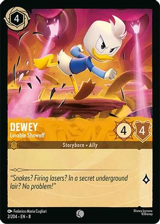 Dewey (Lovable Showoff) - 2/204 - Common